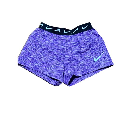 Nike Other - Nike Purple Tie Dye Athletic Shorts W/ Moisture-Wicking Fabric Girls Size 6X